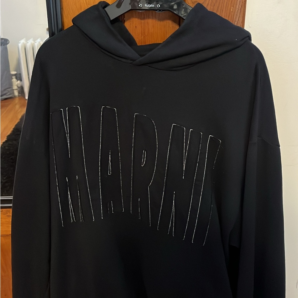 Marni Appliqué Logo Long-Sleeve Hoodie